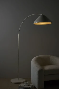 Golvlampa creme - 175x120x40 cm