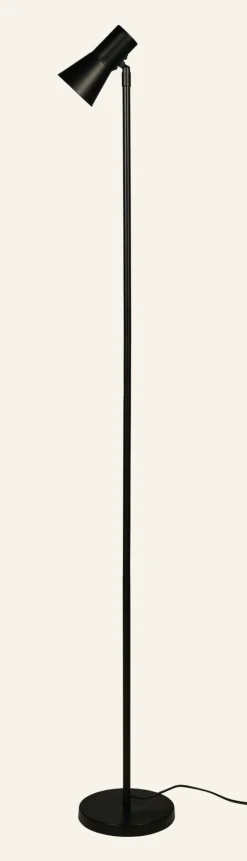 Golvlampa svart - 20x17,5x140 cm