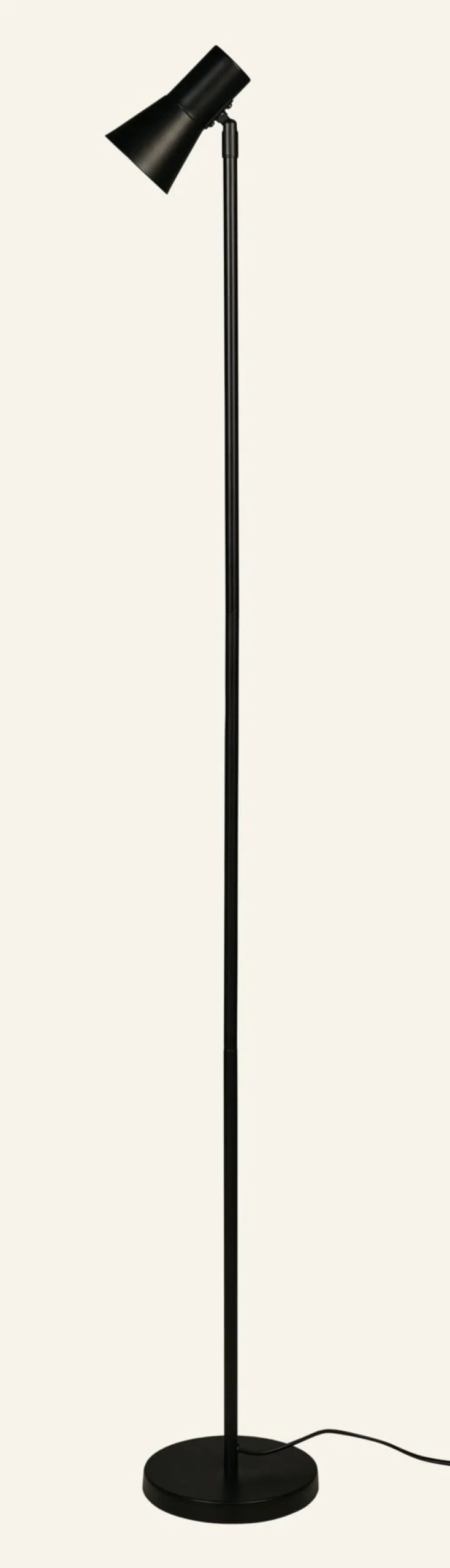 Golvlampa svart - 20x17,5x140 cm