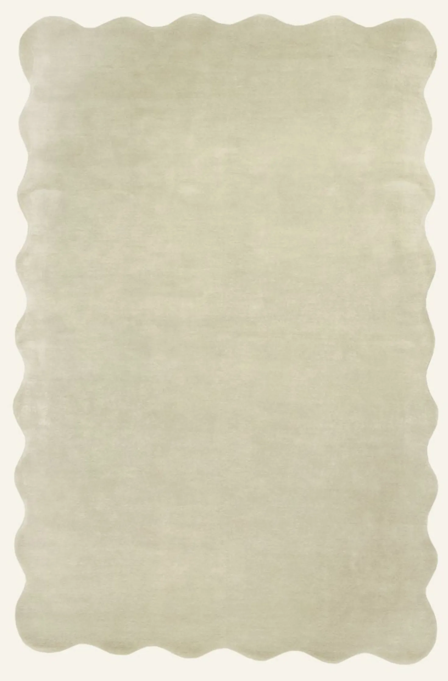 Golvmatta lindblomsgrön - 200x300 cm