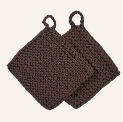 Grytlapp brun - 19x19 cm