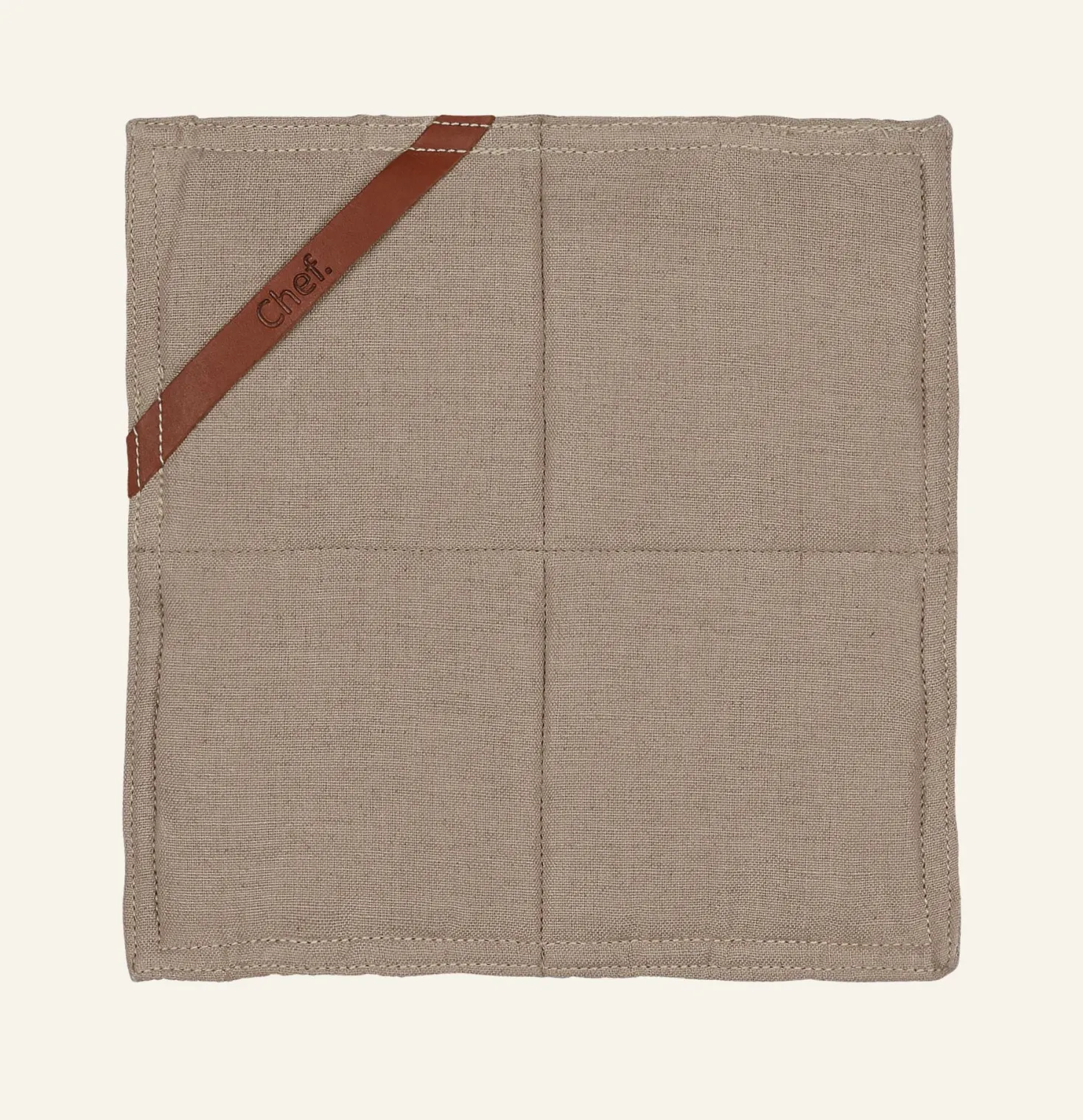 Grytlapp natur - 22x22 cm