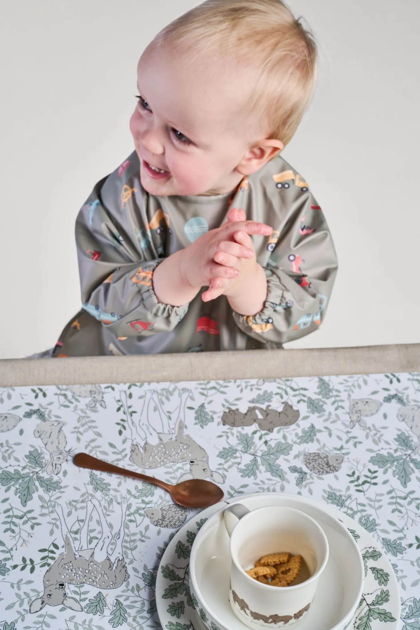 Haklapp med ärm grön - 1