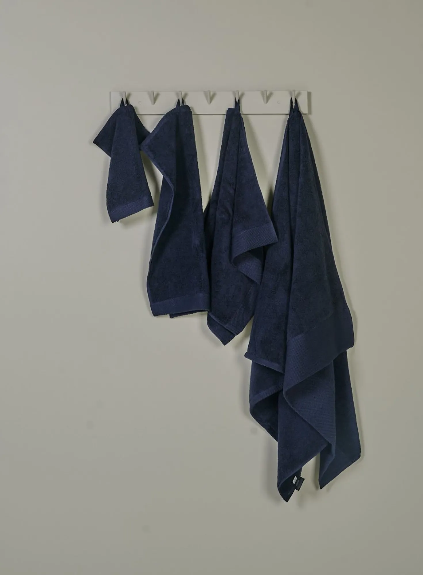 Handduk blå - 50x90 cm