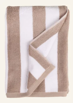 Handduk multi/beige - 70x140 cm