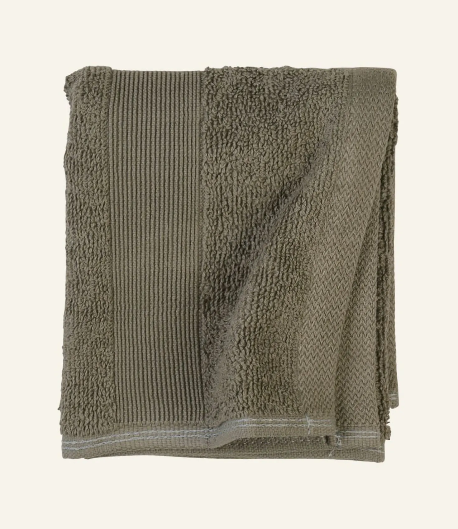 Handduk olivgrön - 70x140 cm