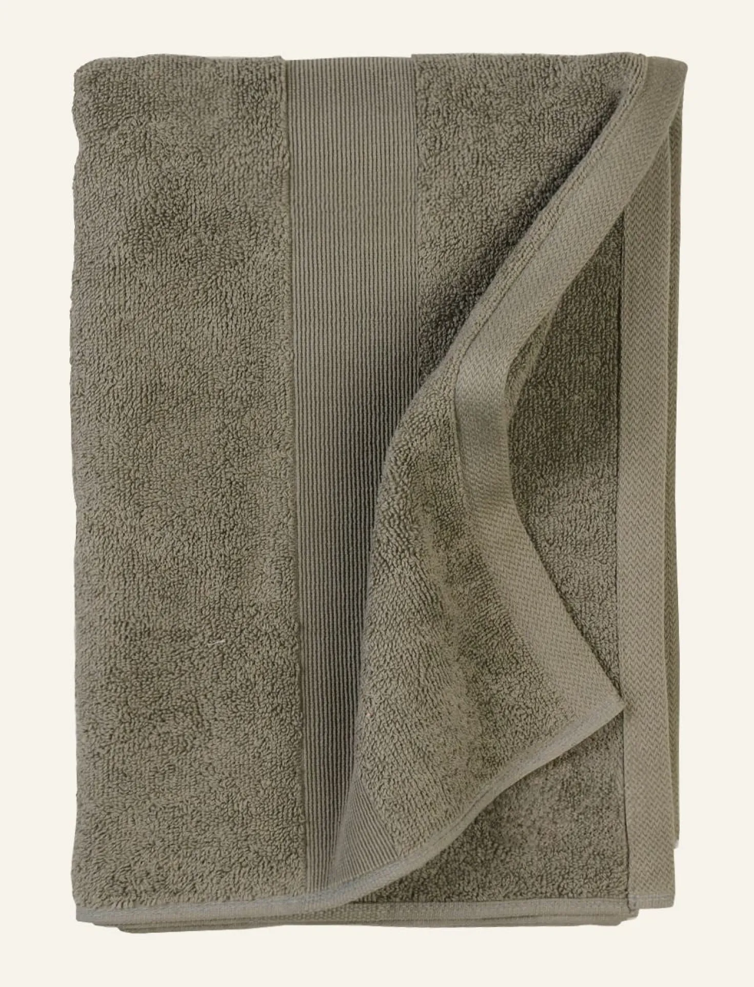 Handduk olivgrön - 70x140 cm
