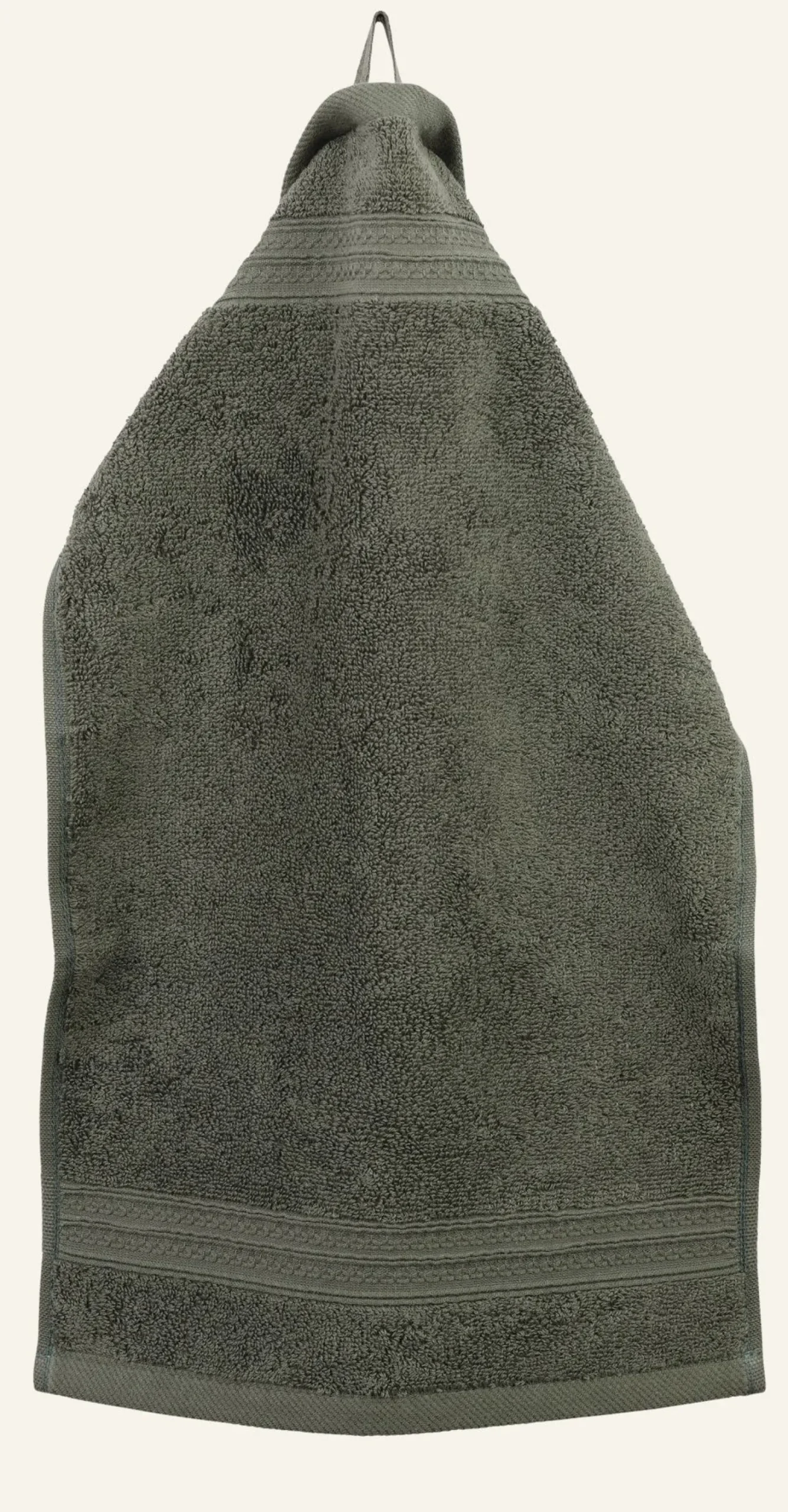 Handduk olivgrön - 70x140 cm