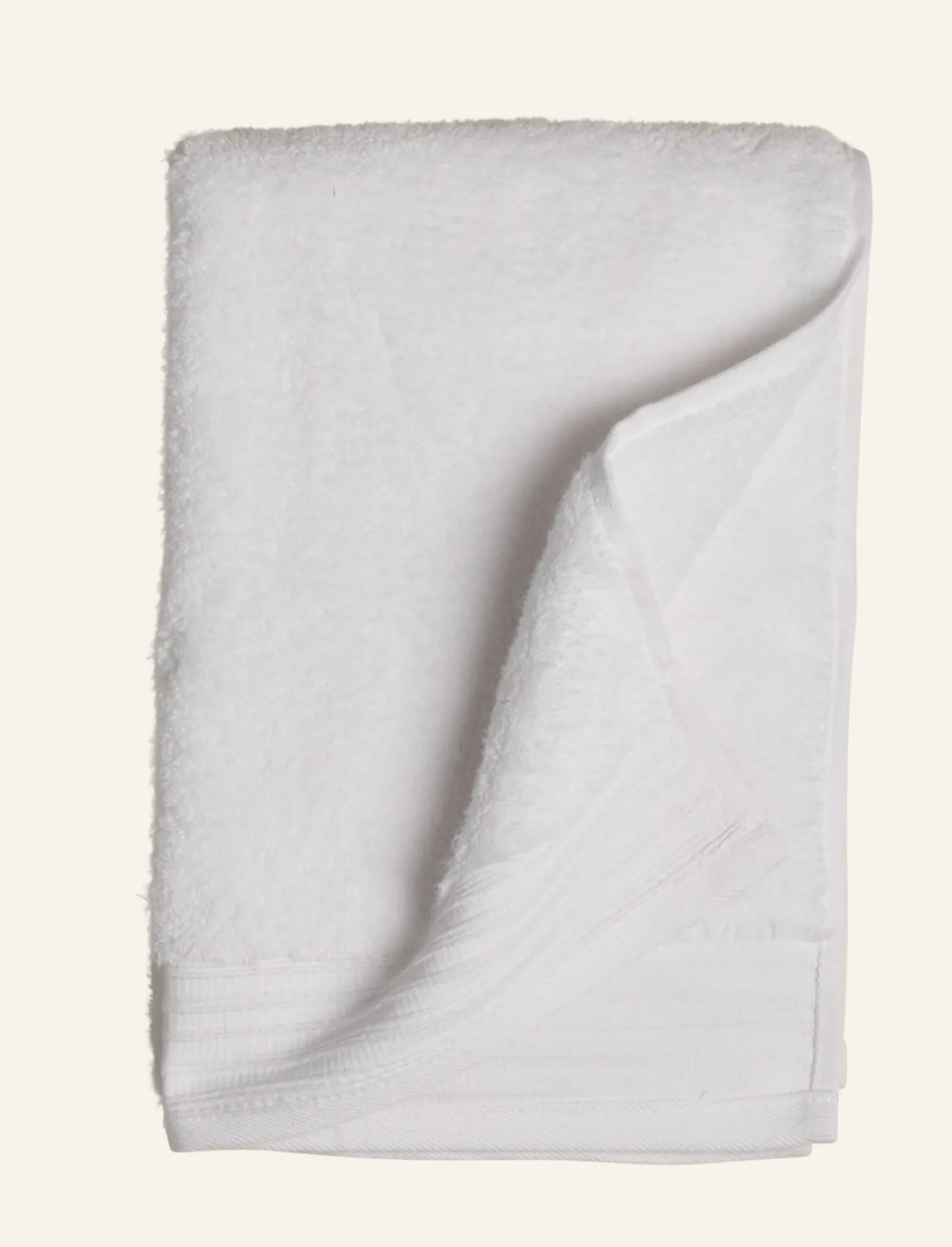 Handduk vit - 90x150 cm