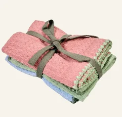 Handduk, 3-pack multi - 25x25 cm