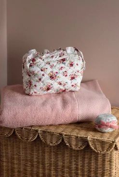 Handduk rosa - 50x90 cm