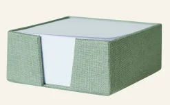 Holder m/425 ark ljusgrön - 11x11x5 cm