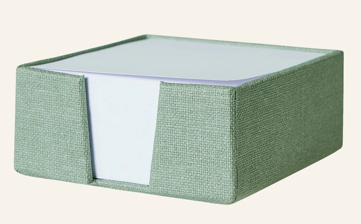 Holder m/425 ark ljusgrön - 11x11x5 cm