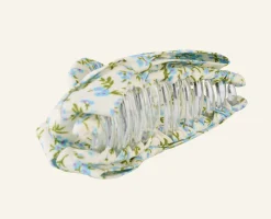 Hårklämma blå - 13x5x4,5 cm