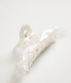 Hårklämma offwhite - 3,8x5,1x4,5 cm