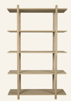 Hylla hög natur - 110x175x39 cm