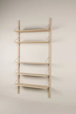 Hyllsystem hyllplan natur - 100x30x2 cm