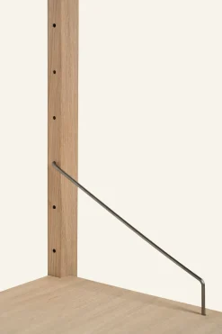 Hyllsystem hyllplan natur - 100x30x2 cm