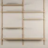 Hyllsystem kombination 6 natur - 220x204 cm