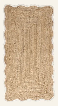 Jutematta offwhite - 80x150 cm