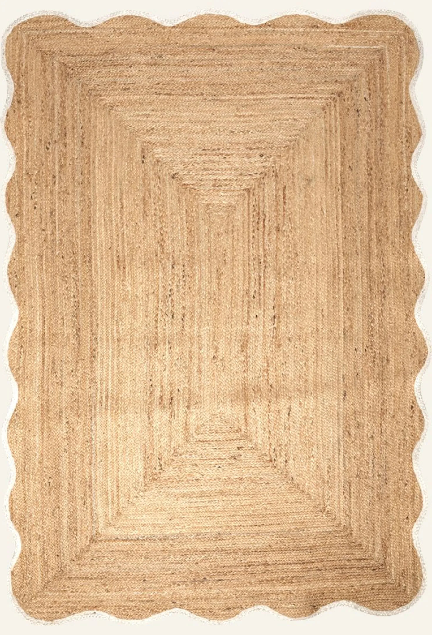 Jutematta offwhite - 160x230 cm