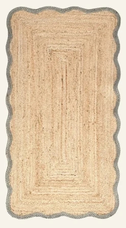 Jutematta olivgrön - 80x150 cm