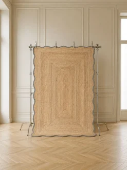 Jutematta olivgrön - 160x230 cm