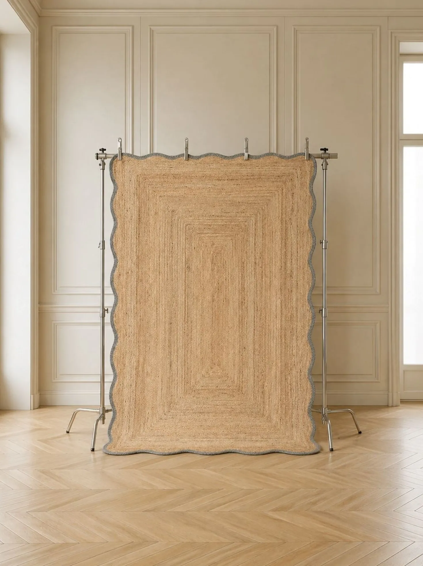 Jutematta olivgrön - 160x230 cm