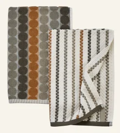 Kökshanddukar 2 pk brun - 45x70 cm