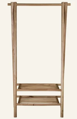 Klädhängare natur - 83x45x152 cm