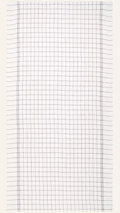 Kockhandduk vit - 50x100 cm