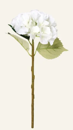 Konstgjord blomma vit - 18x18x46 cm