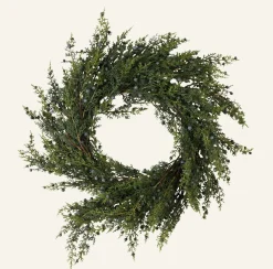 Krans multi/grön - ø71x10 cm