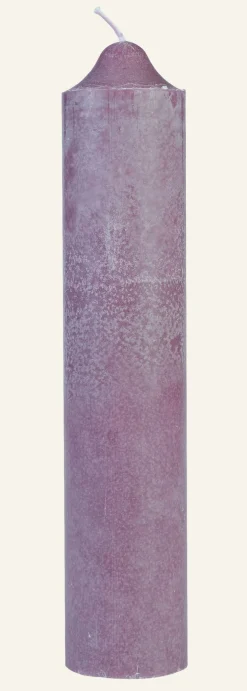 Kronljus mörklila - 5x25 cm