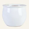 Kruka offwhite - 21x21x17,5 cm