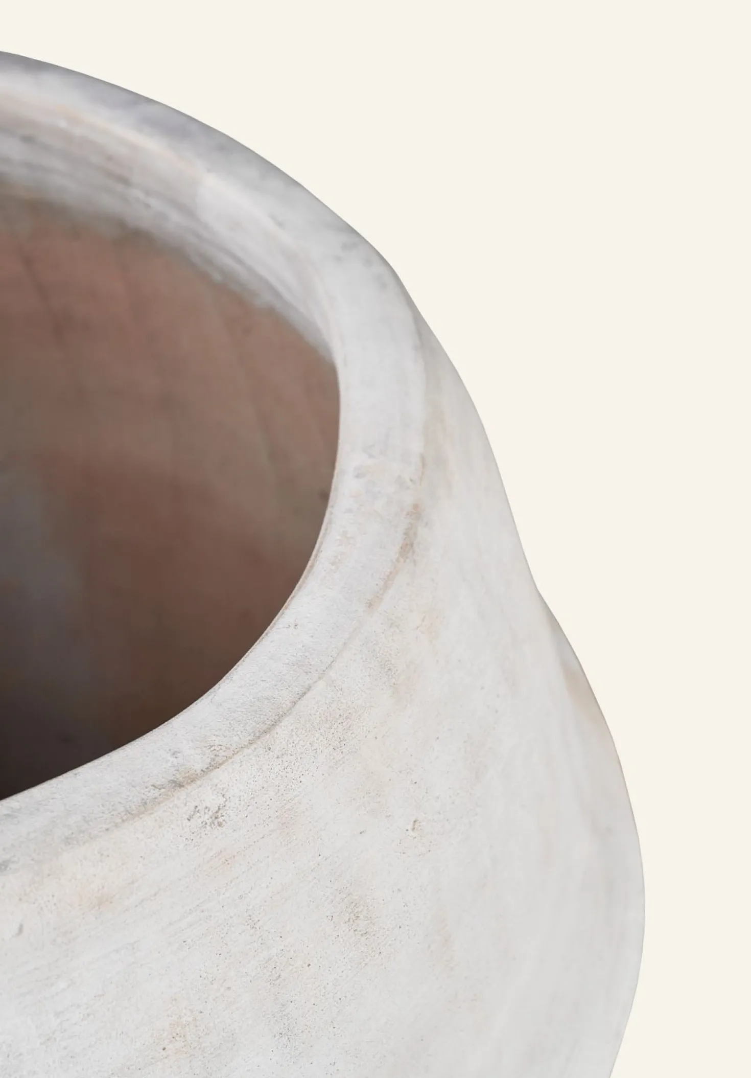 Kruka offwhite - 55x55x41 cm
