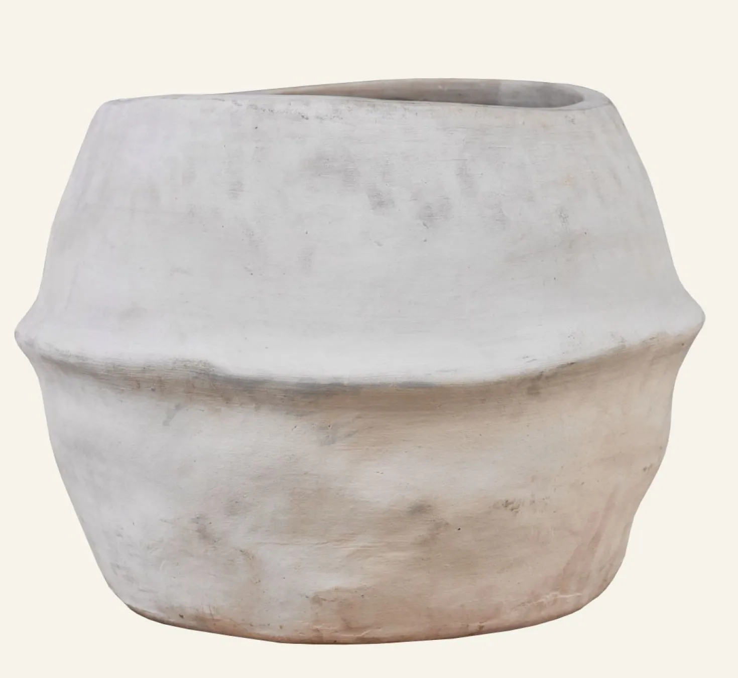 Kruka offwhite - 55x55x41 cm