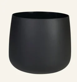 Kruka utomhus svart - ø38,5x36,5 cm