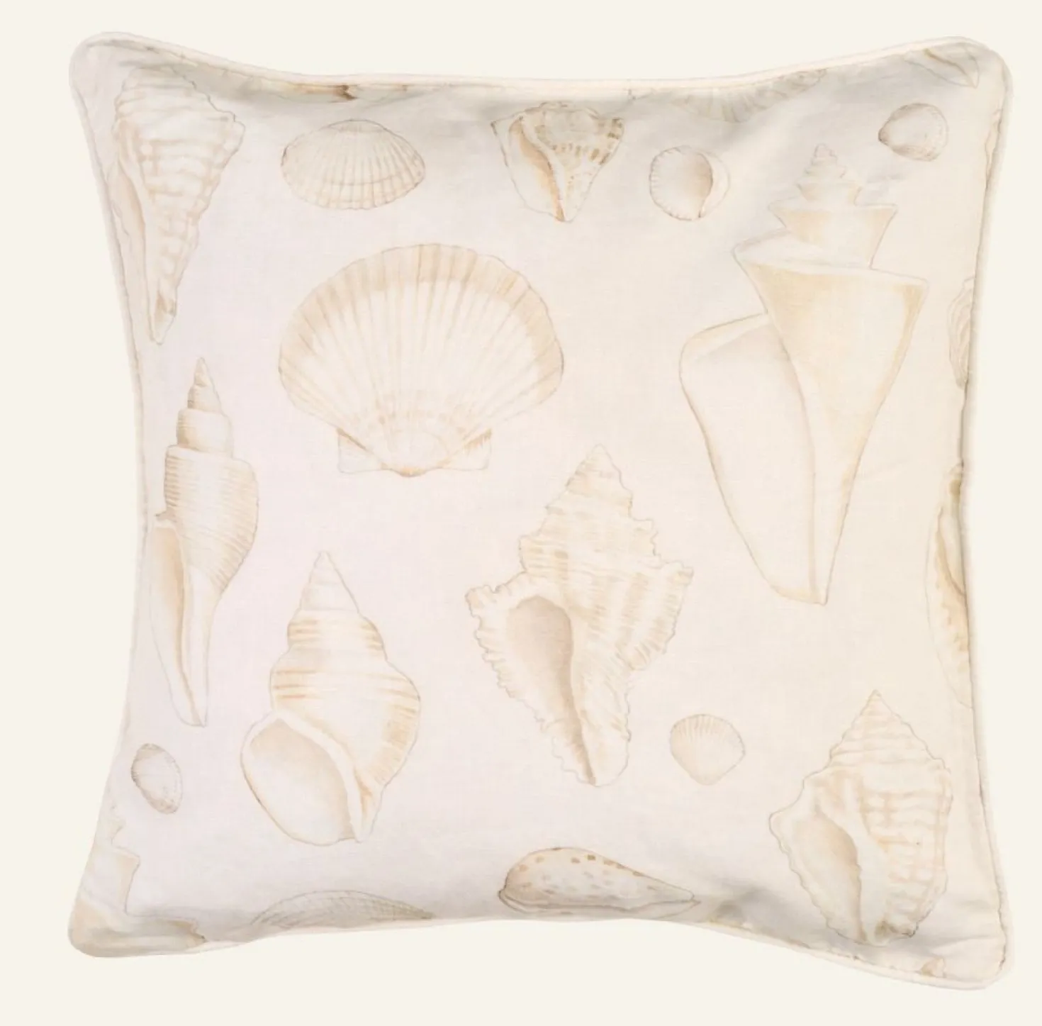 Kuddfodral beige - 50x50 cm