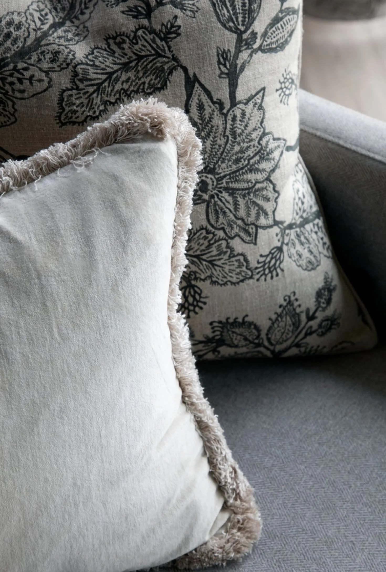 Kuddfodral beige - 40x60 cm