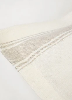 Kuddfodral multi/vit - 35x50 cm