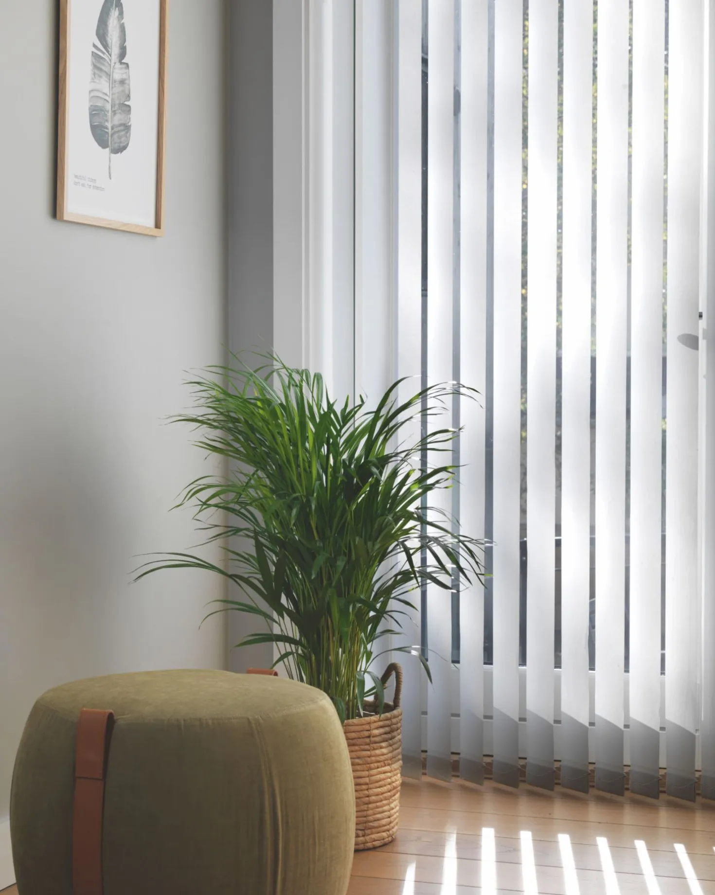 Lameller vit - 8,9x250cm