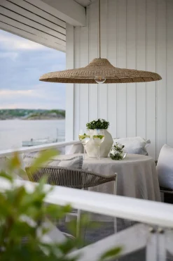 Lampskärm natur - 18 cm ø100