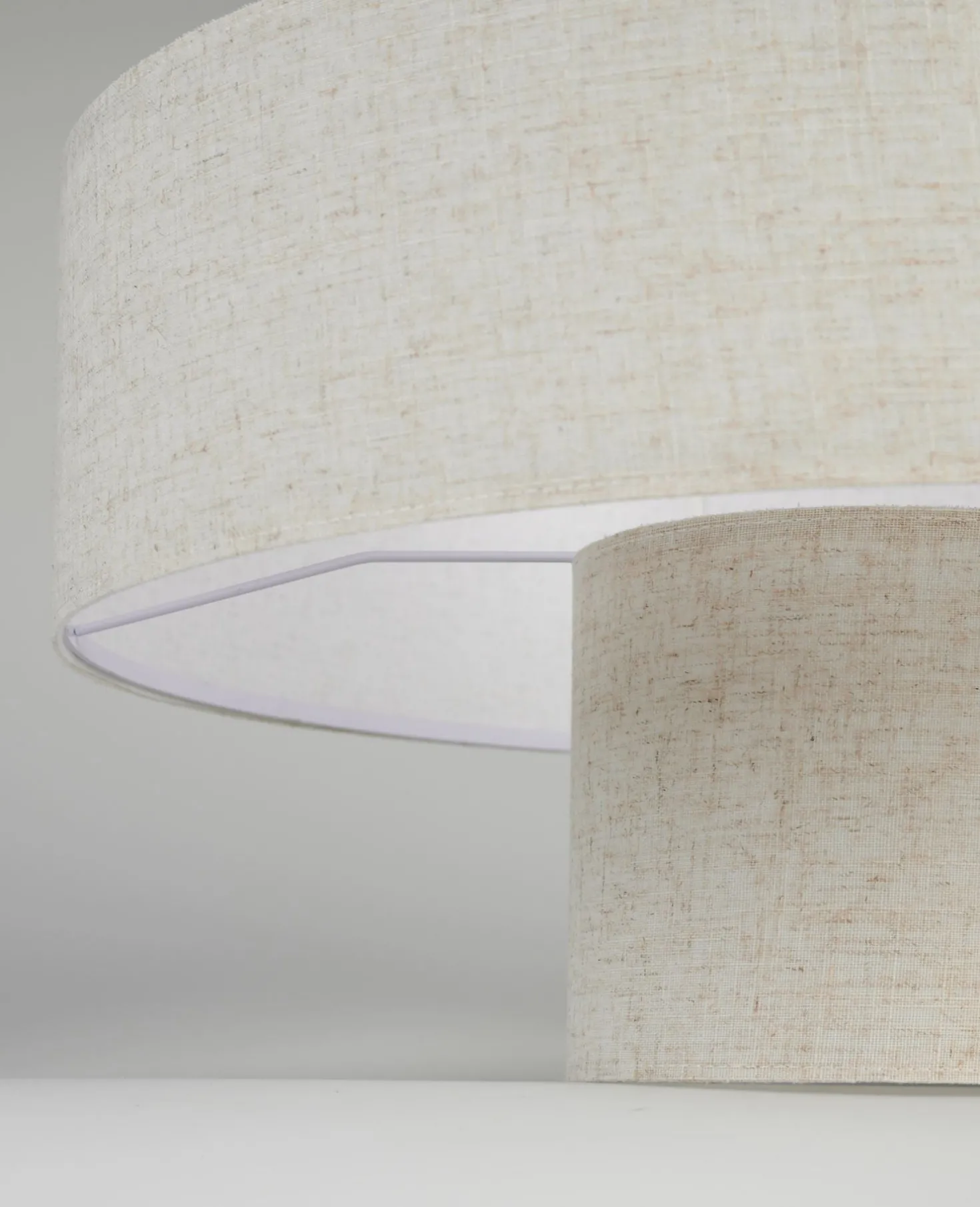 Lampskärm natur - 28 cm ø52