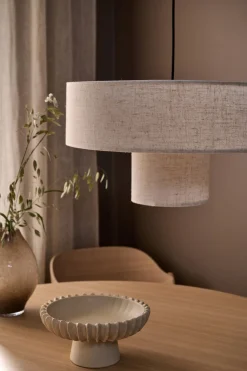 Lampskärm natur - 28 cm ø52