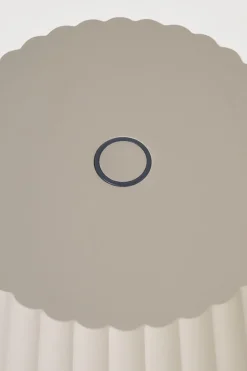 Led bordlampa beige - 37,5 cm ø13,5