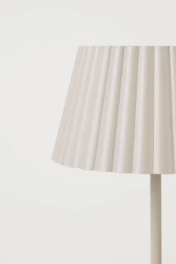 Led bordlampa beige - 37,5 cm ø13,5