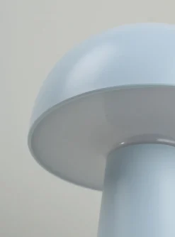 Led bordlampa ljusblå - 21,5 cm ø13,7