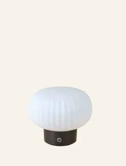 Led bordlampa svart - 13,4 cm ø15,6