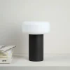 Led bordlampa svart - ø14x11,7 cm